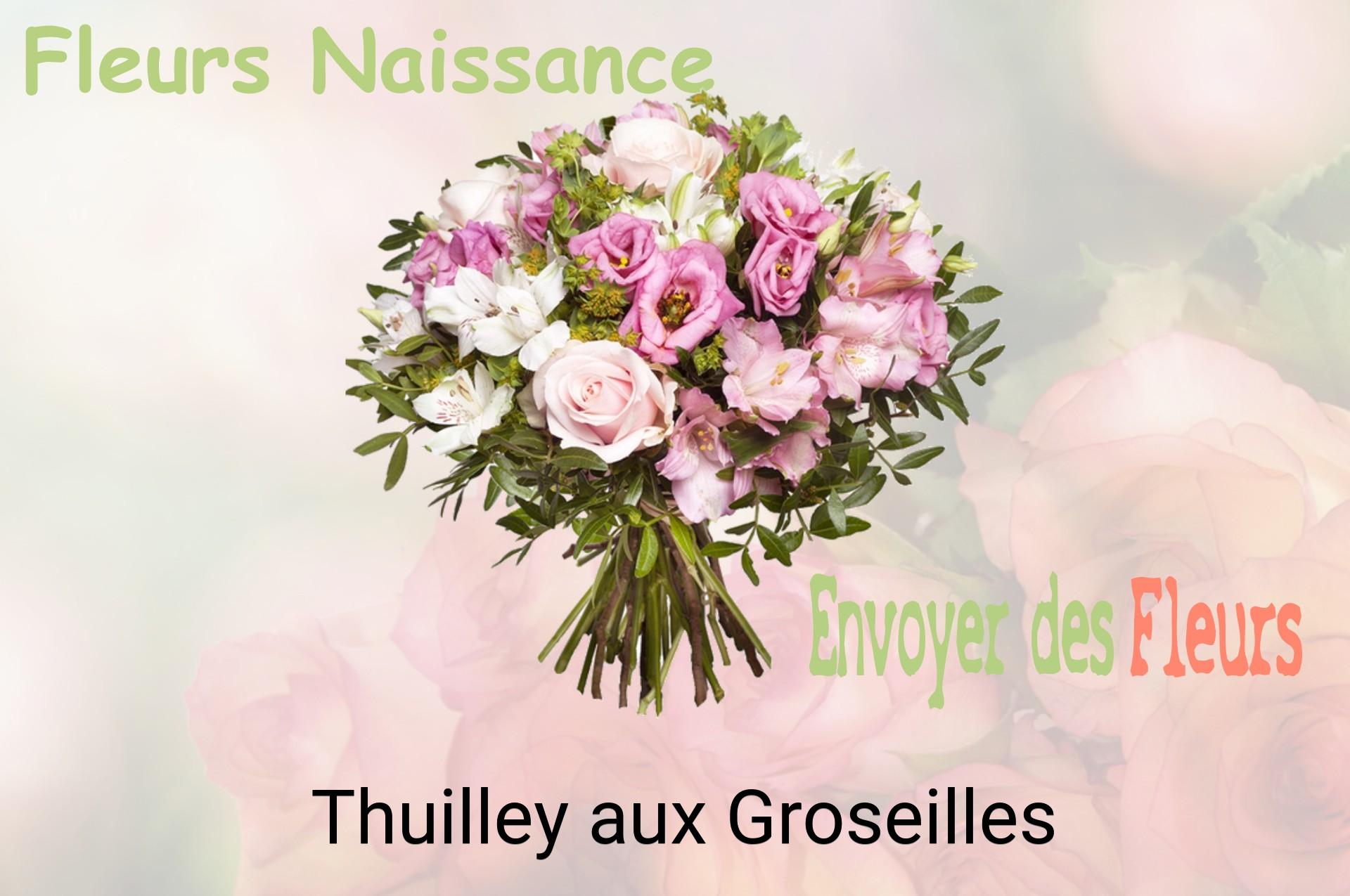 Bouquet de fleurs de naissance livré à Thuilley-aux-Groseilles