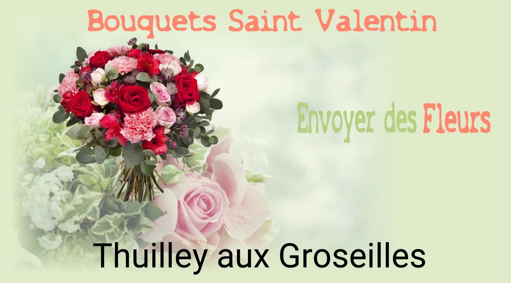 Roses de Saint-Valentin livrées à Thuilley-aux-Groseilles